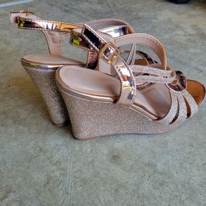 Women's Rose Gold Heels
